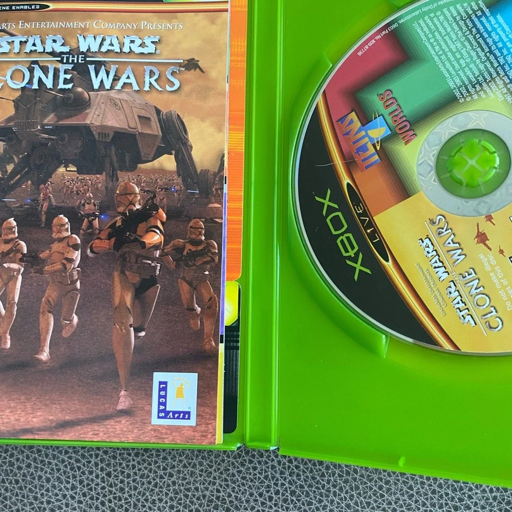 Star Wars: The Clone Wars/Tetris Worlds (Microsoft Xbox, 2003)
